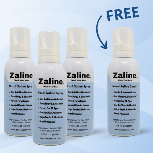 Zaline Natural Saline Mist - BUY 3 GET 1 FREE + FREE SHIPPING